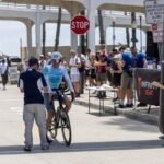 Thomas Mauerhofer am Start des Race Across America